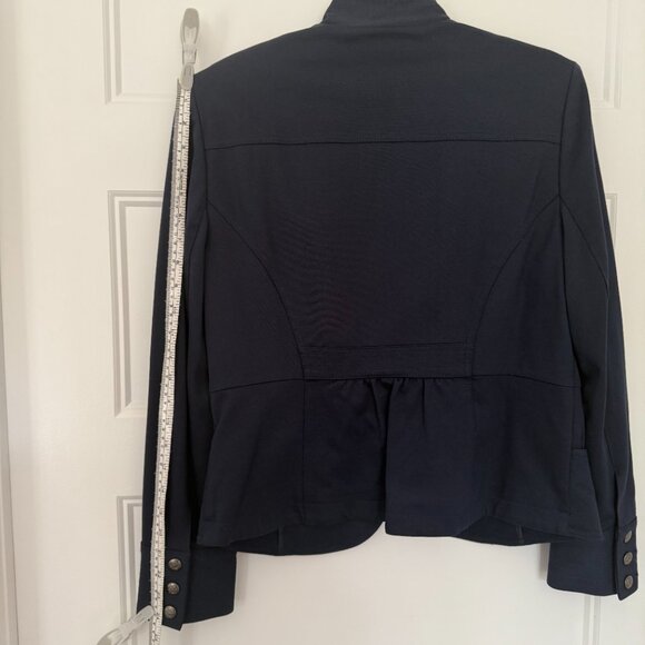 INC International Concepts - Navy Military Jacket - Size L - Picture 13 of 16